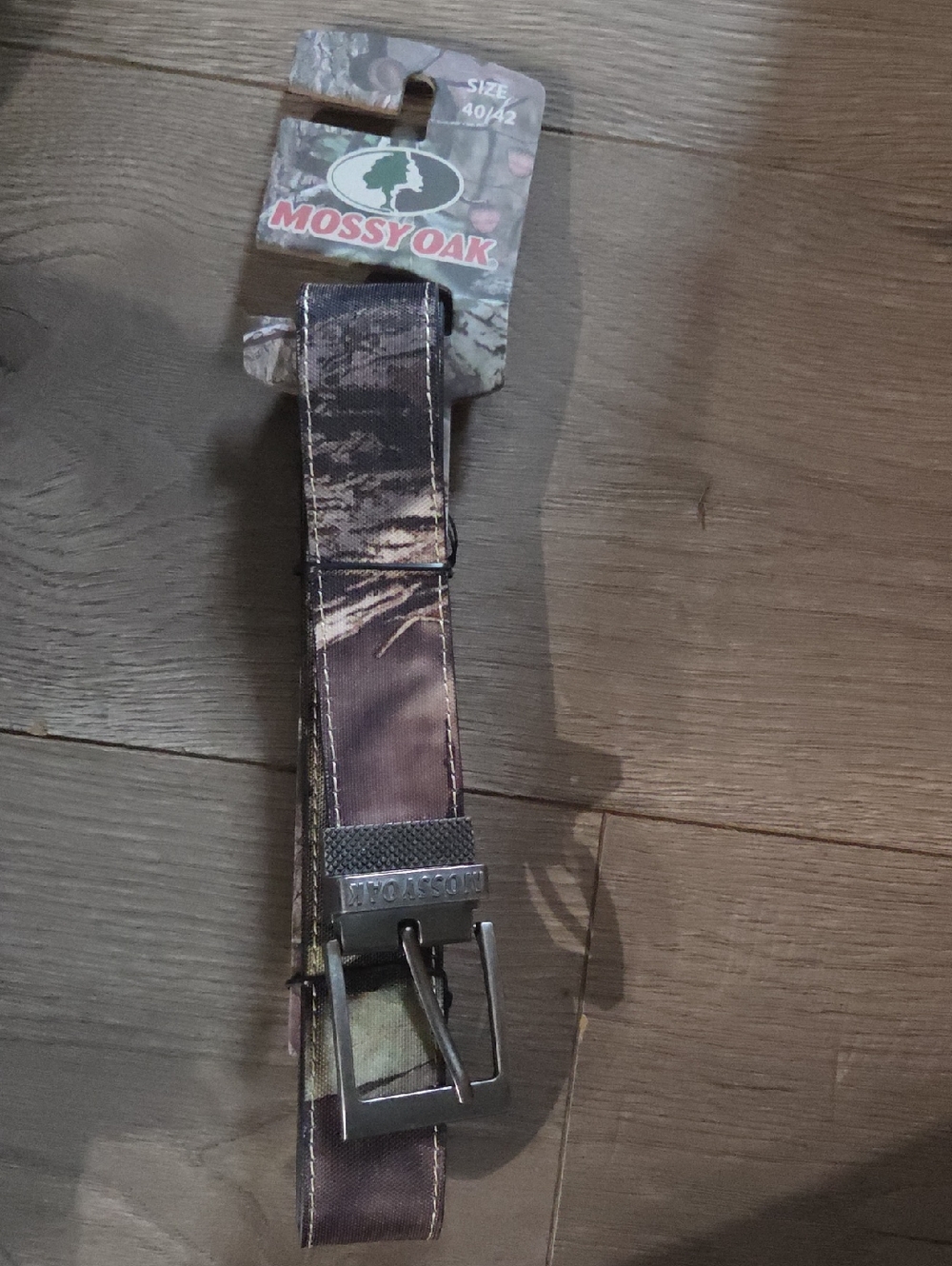 Mossy Oak Camouflage Web Belt in Brown and Green